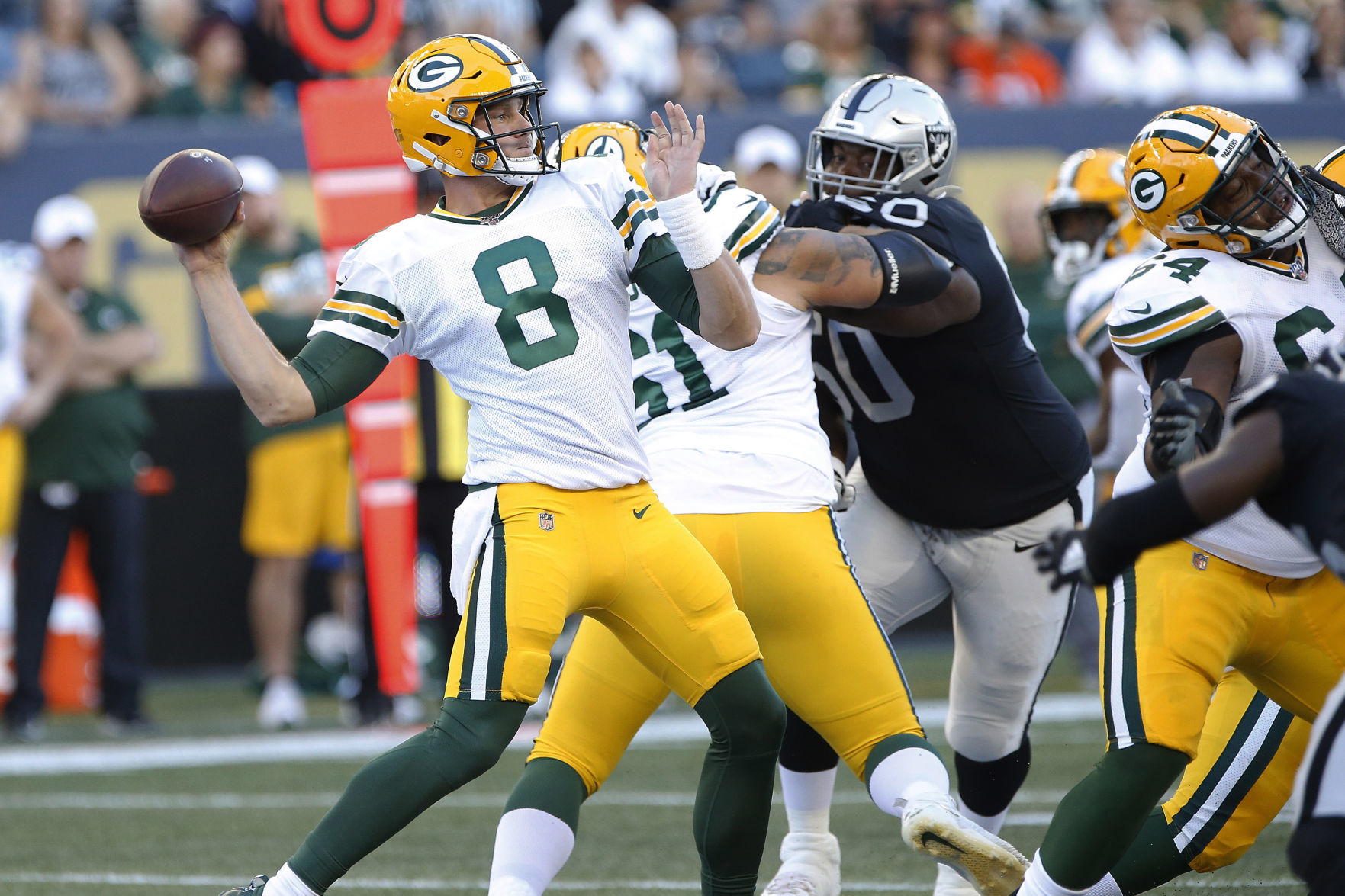 Raiders 22, Packers 21